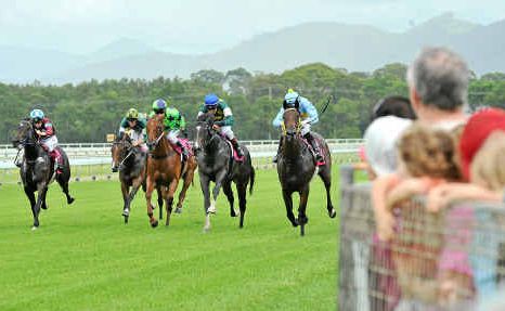A large crowd raised more than $33,000 at Sunday’s Pink Silks race meeting. A large crowd raised more than $33,000 at Sunday’s Pink Silks race meeting.